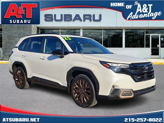 used 2025 Subaru Forester car, priced at $33,998