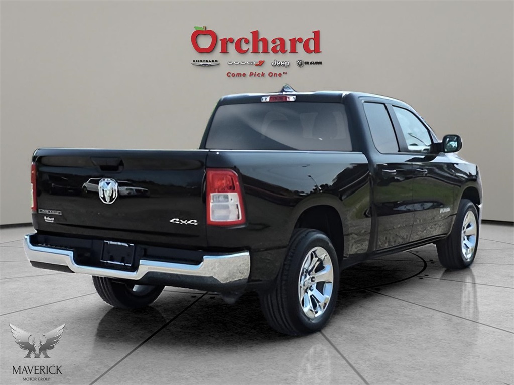 2021 Diamond Black Crystal Pearlcoat Ram 1500 Big Horn/Lone Star 4X4 Truck