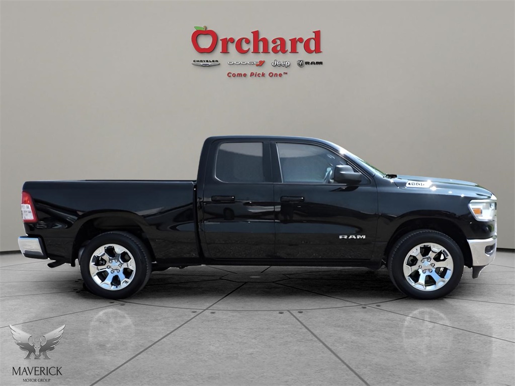2021 Diamond Black Crystal Pearlcoat Ram 1500 Big Horn/Lone Star 4X4 Truck