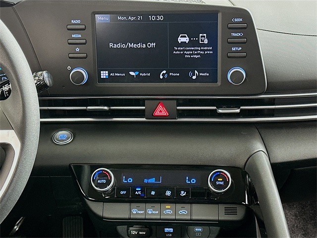 Elantra Hybrid Blue