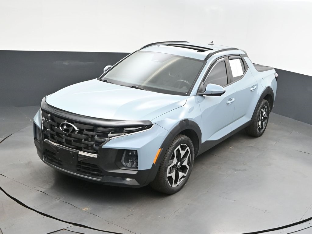 2023 Blue / Stone Hyundai Santa Cruz Limited AWD Truck