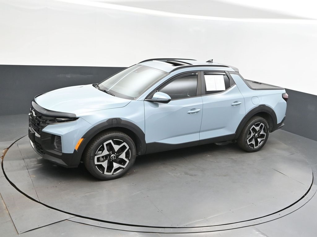 2023 Blue / Stone Hyundai Santa Cruz Limited AWD Truck