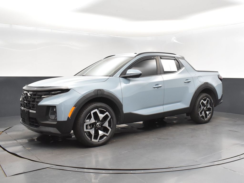 2023 Blue / Stone Hyundai Santa Cruz Limited AWD Truck