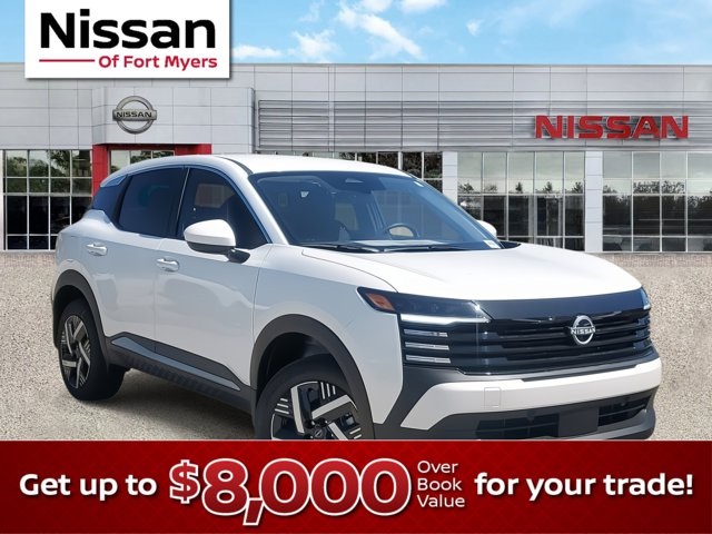 2025 Aspen White Nissan Kicks SV FWD SUV