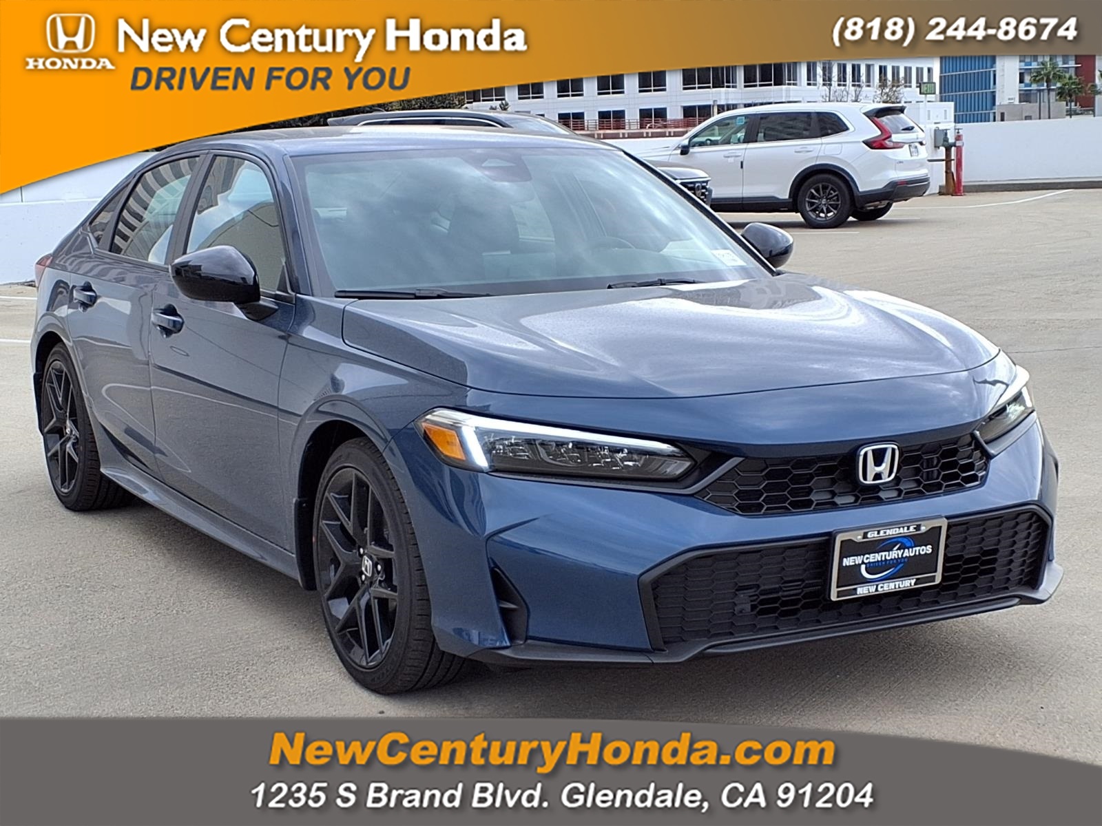 new 2026 Honda Civic car, priced at $28,345