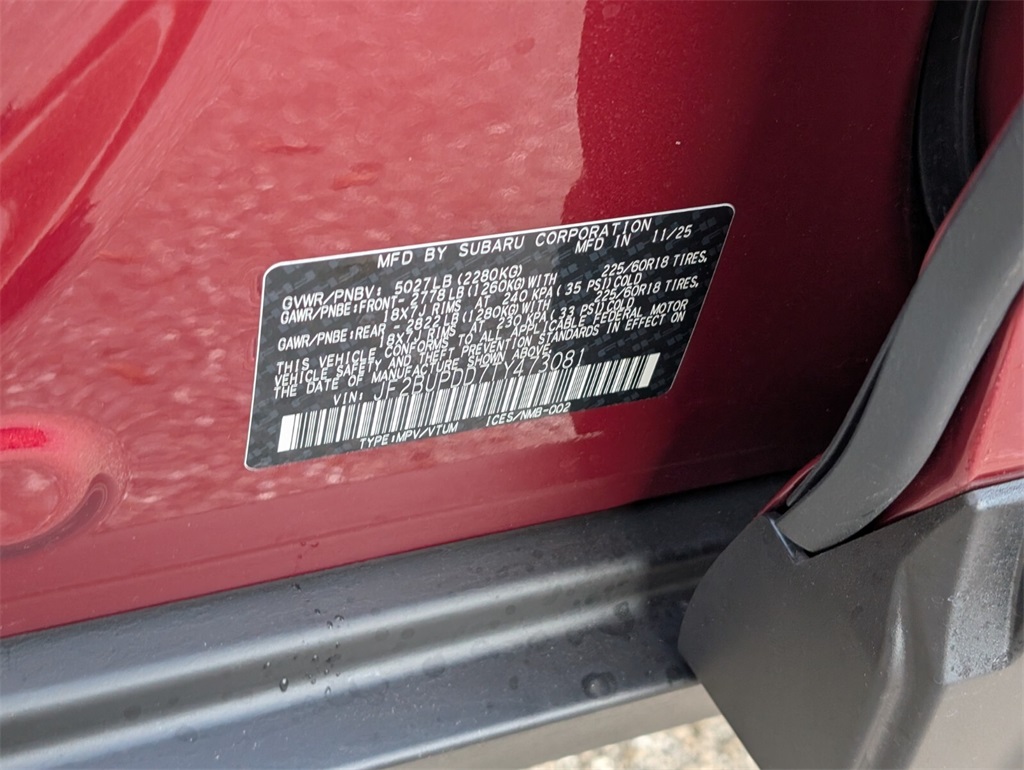 new 2026 Subaru Outback car, priced at $44,603