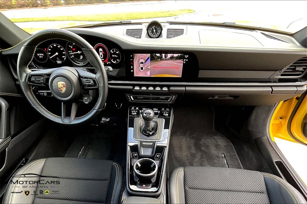 2023 Yellow Porsche 911 Carrera T Coupe