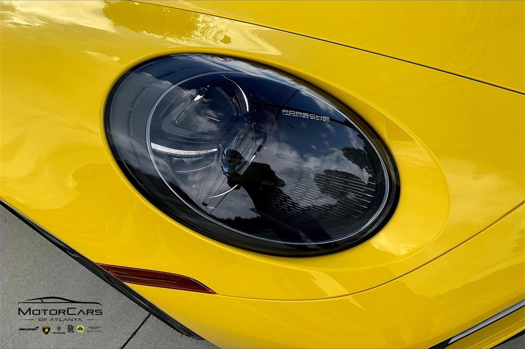 2023 Yellow Porsche 911 Carrera T Coupe