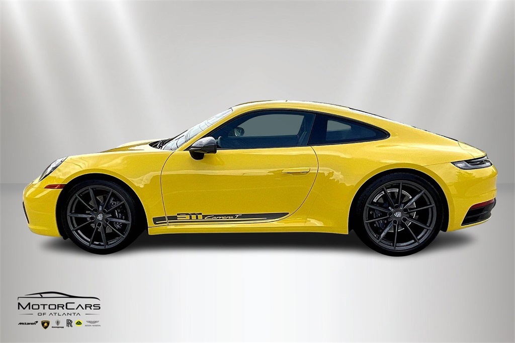 2023 Yellow Porsche 911 Carrera T Coupe
