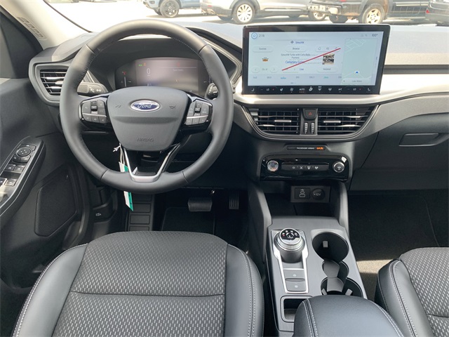 2025 Agate Black Metallic Ford Escape Base FWD SUV