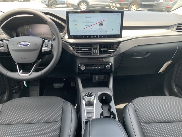 2025 Agate Black Metallic Ford Escape Base FWD SUV
