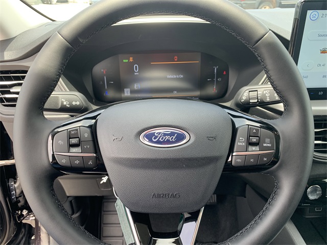 2025 Agate Black Metallic Ford Escape Base FWD SUV