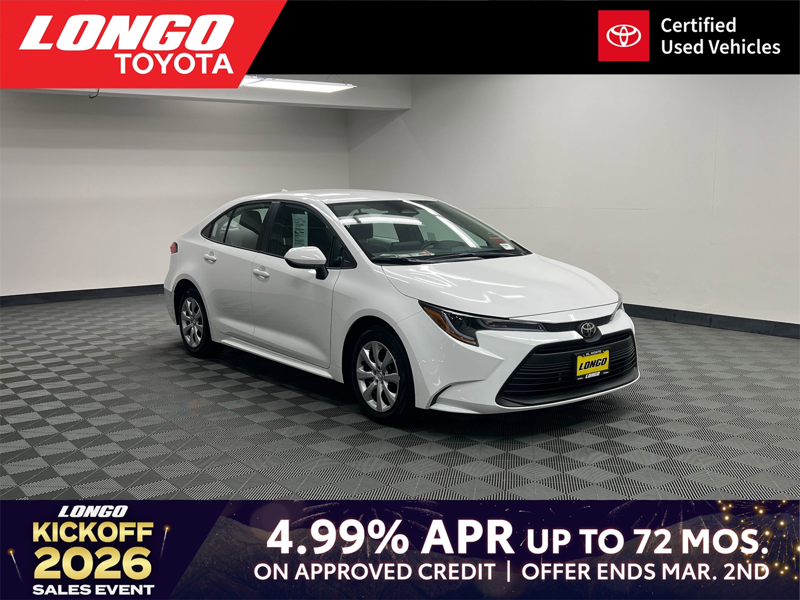used 2025 Toyota Corolla car, priced at $24,572
