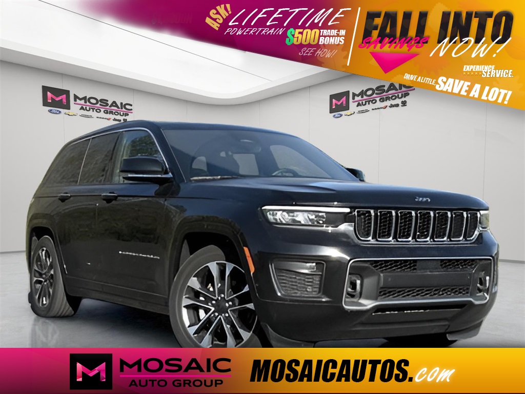 Used 2022 Jeep Grand Cherokee Overland SUVs