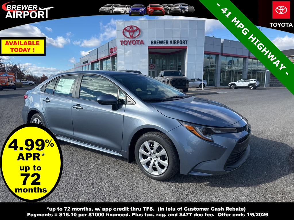 2026 Toyota Corolla LE's photo