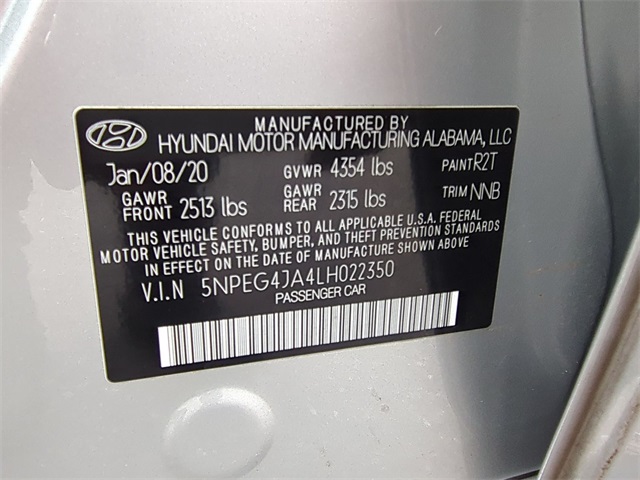 used 2020 Hyundai Sonata car, priced at $13,511