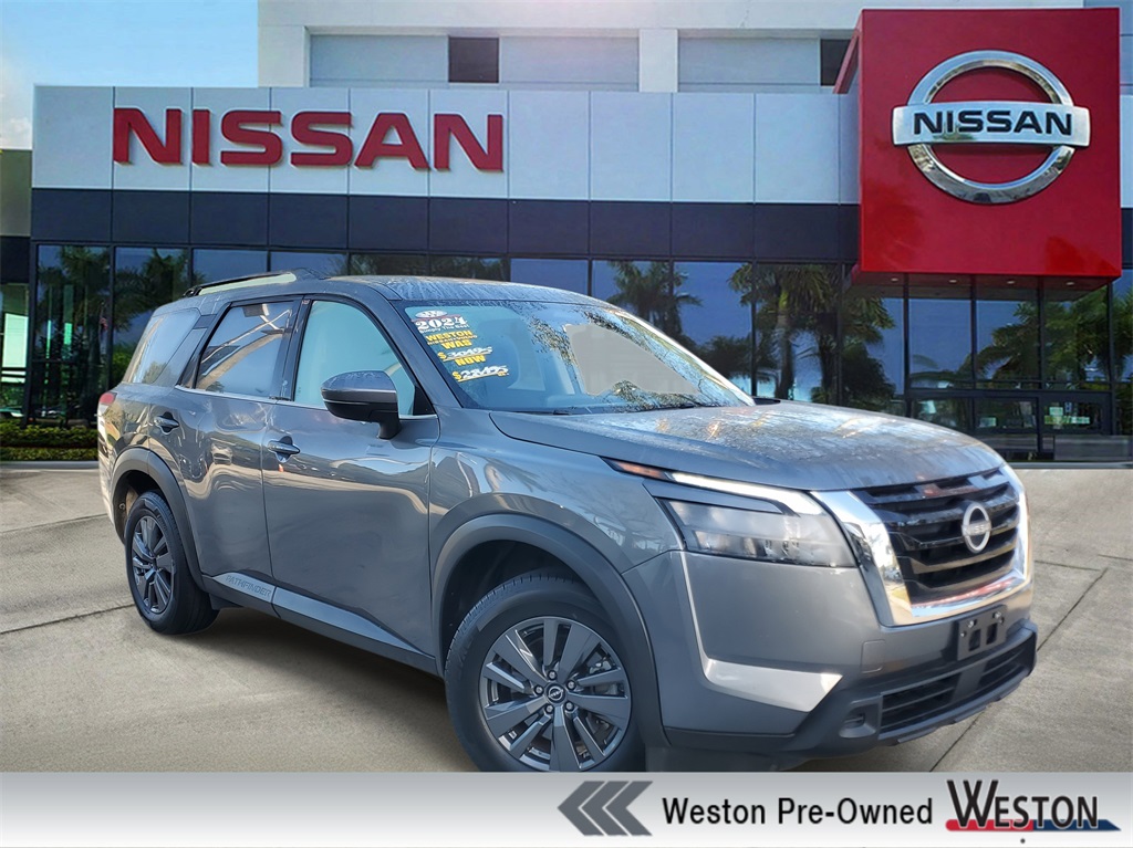 used 2024 Nissan Pathfinder car, priced at $27,995