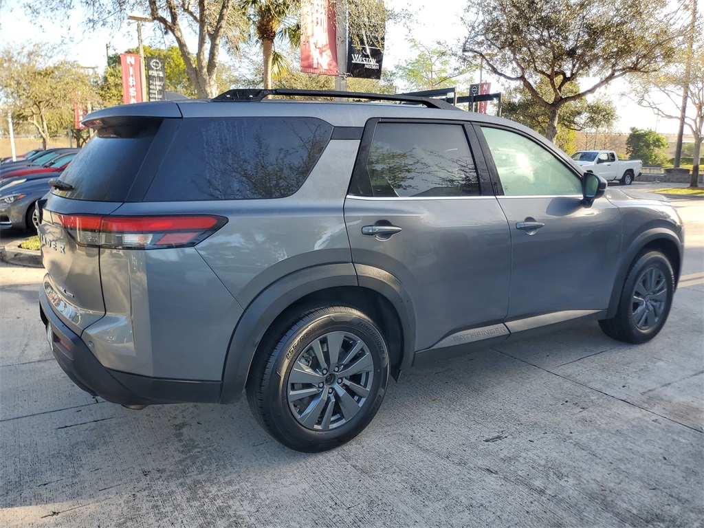 used 2024 Nissan Pathfinder car, priced at $27,995