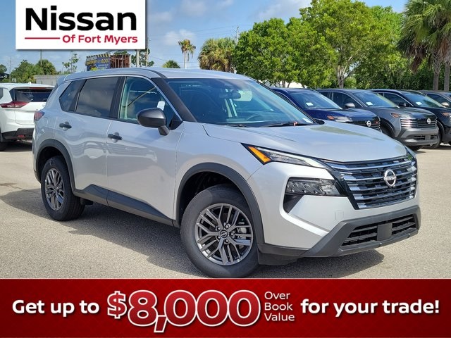 2025 Brilliant Silver Metallic Nissan Rogue S SUV