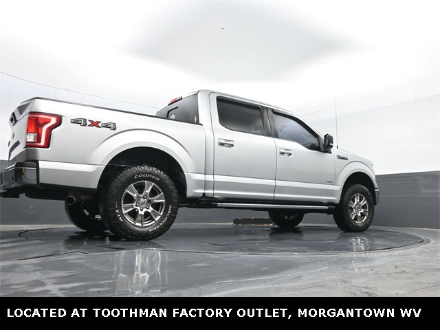 2015 Ingot Silver Ford F-150 XLT 4X4 Truck