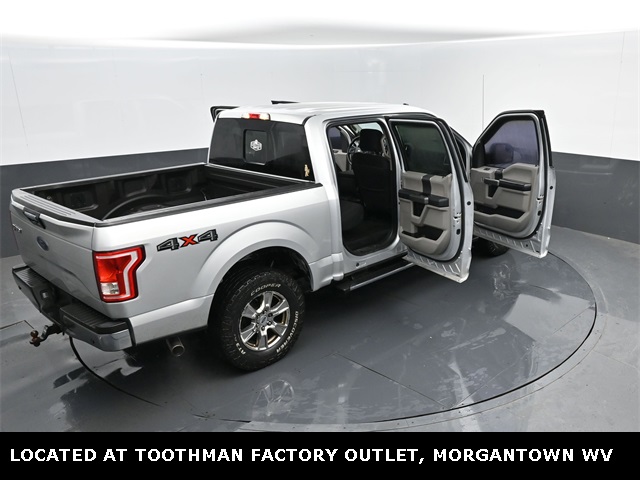 2015 Ingot Silver Ford F-150 XLT 4X4 Truck