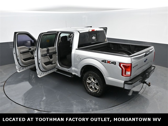 2015 Ingot Silver Ford F-150 XLT 4X4 Truck