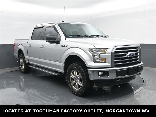 2015 Ingot Silver Ford F-150 XLT 4X4 Truck