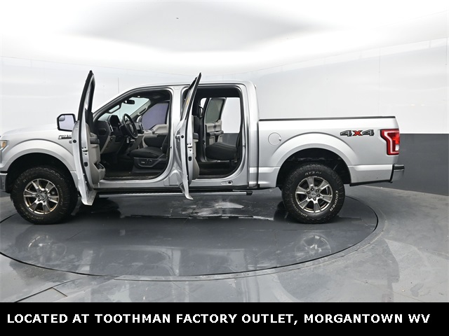 2015 Ingot Silver Ford F-150 XLT 4X4 Truck