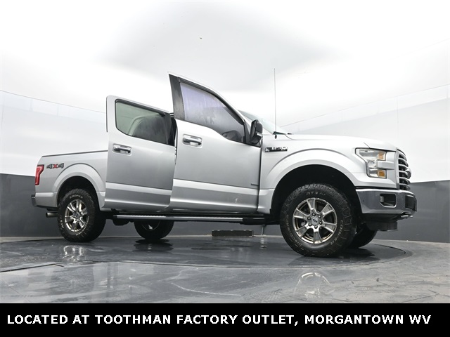 2015 Ingot Silver Ford F-150 XLT 4X4 Truck