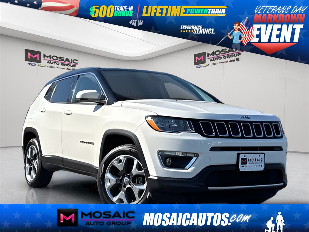 Used 2018 Jeep Compass Limited SUVs