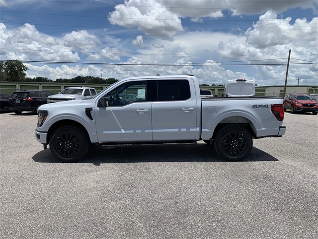 2025 Space White Metallic Ford F-150 XLT 4X4 Truck