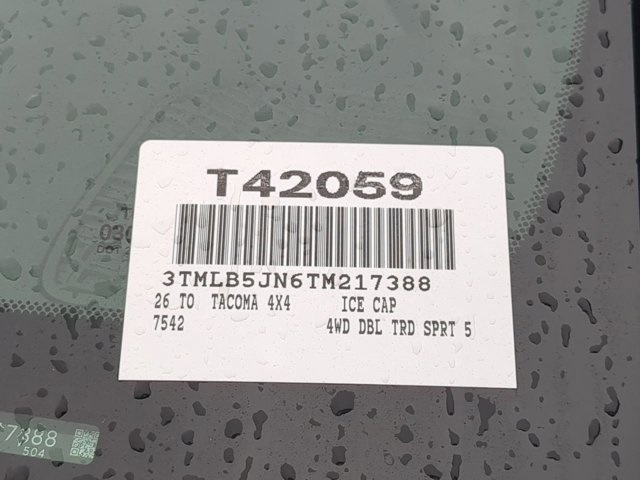 New 2026 Toyota Tacoma Truck