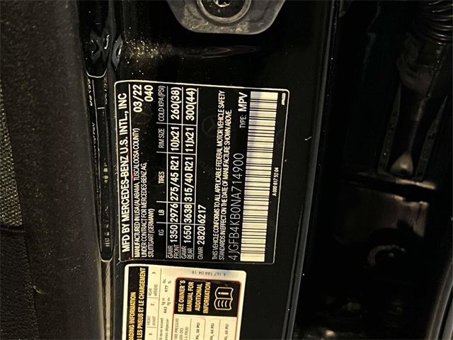 used 2022 Mercedes-Benz GLE car, priced at $45,991