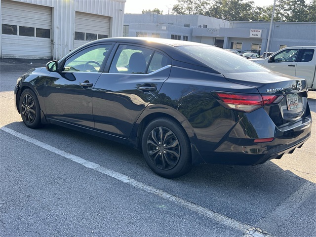 2021 Super Black Nissan Sentra S FWD Sedan