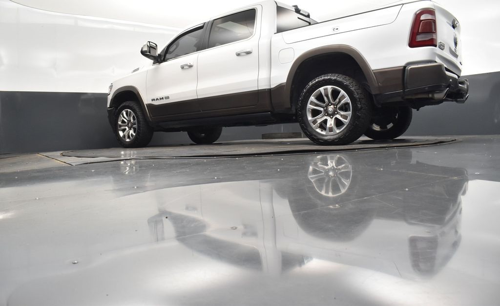 2021 Ivory White Tri-Coat Pearlcoat Ram 1500 Laramie Longhorn 4X4 Truck