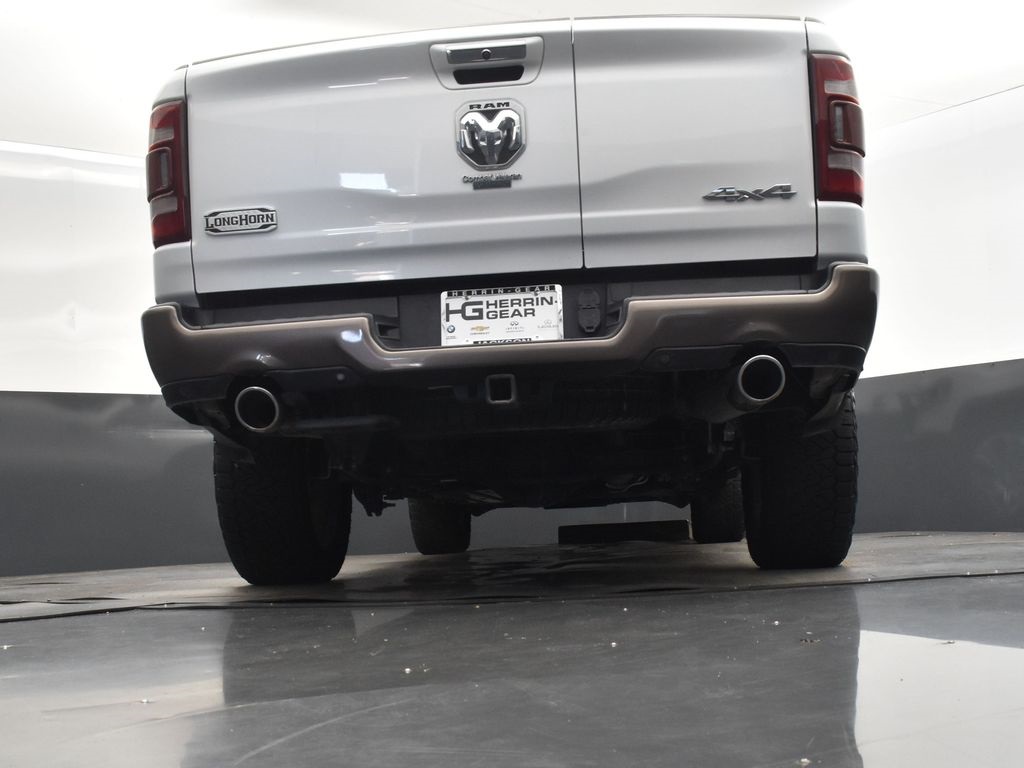 2021 Ivory White Tri-Coat Pearlcoat Ram 1500 Laramie Longhorn 4X4 Truck