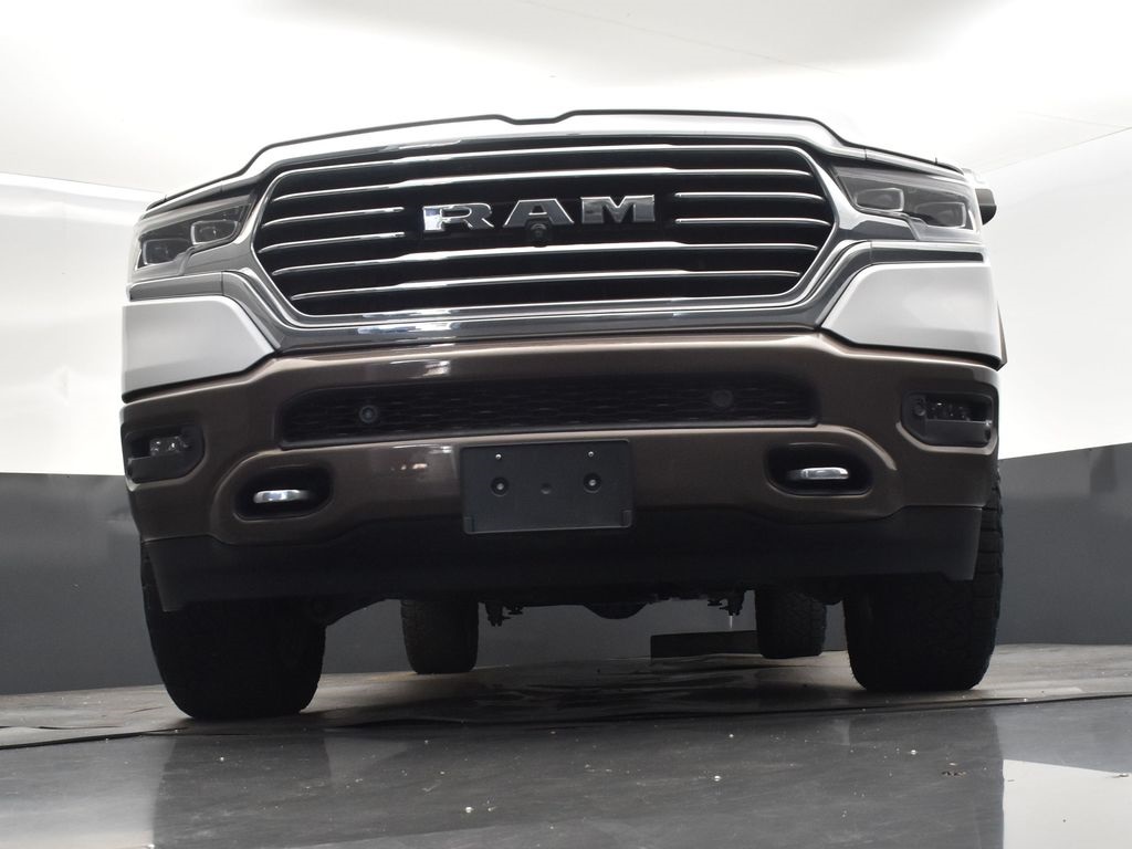 2021 Ivory White Tri-Coat Pearlcoat Ram 1500 Laramie Longhorn 4X4 Truck