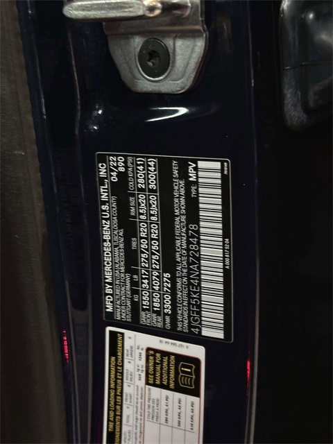 used 2022 Mercedes-Benz GLS car, priced at $54,991