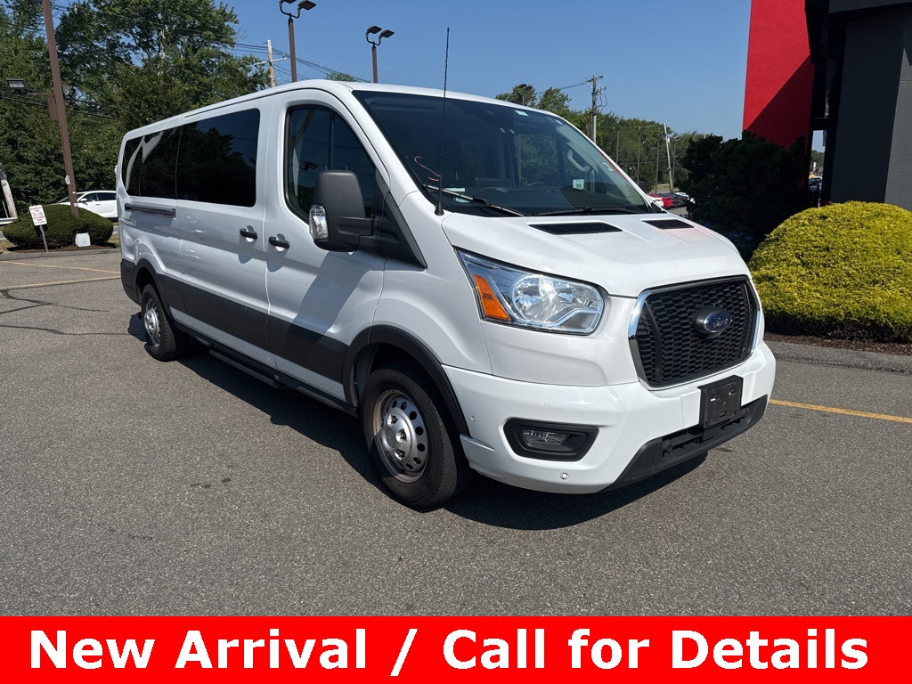 2022 Oxford White Ford Transit Passenger Wagon XLT AWD Van