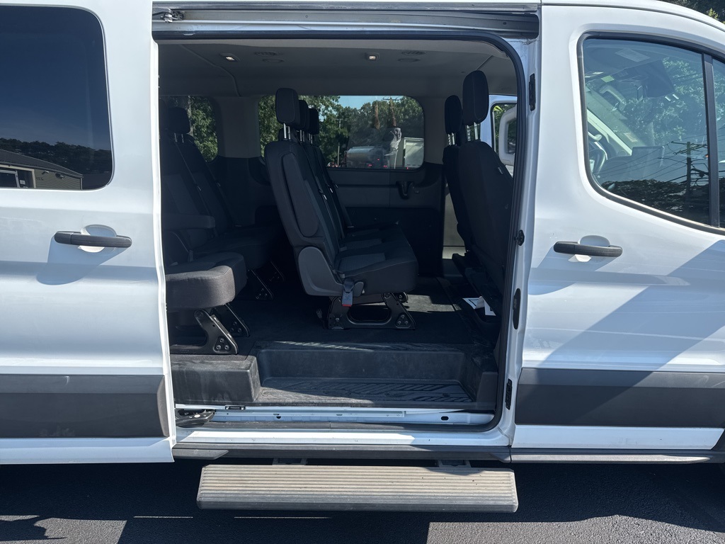 2022 Oxford White Ford Transit Passenger Wagon XLT AWD Van