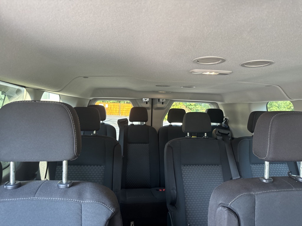 2022 Oxford White Ford Transit Passenger Wagon XLT AWD Van