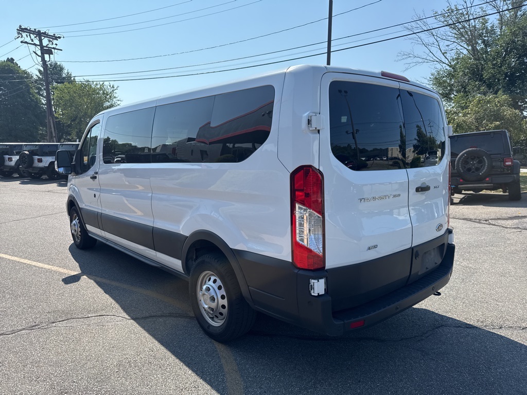 2022 Oxford White Ford Transit Passenger Wagon XLT AWD Van