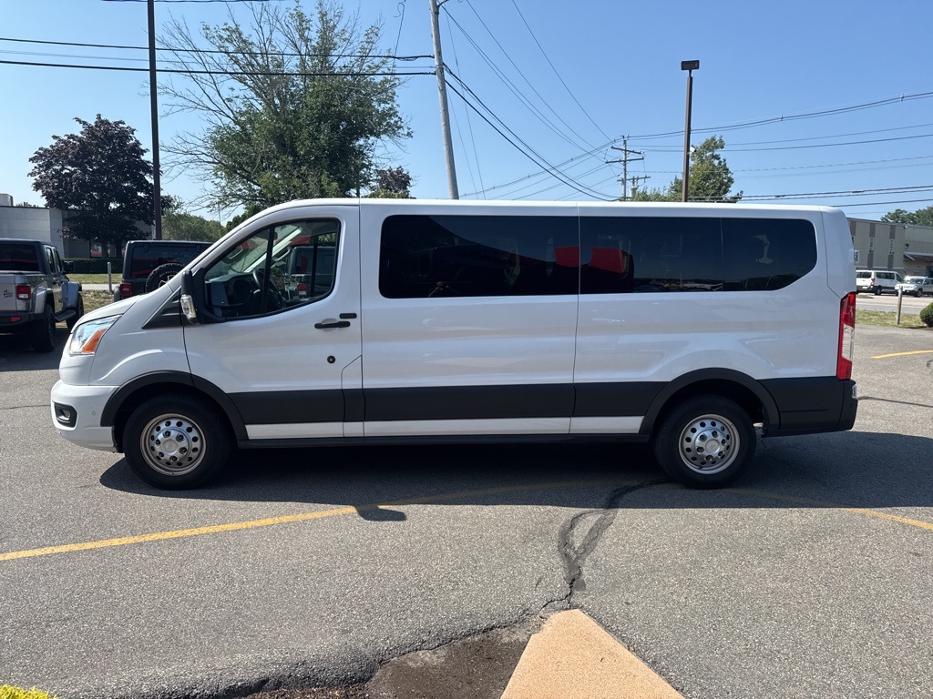 2022 Oxford White Ford Transit Passenger Wagon XLT AWD Van