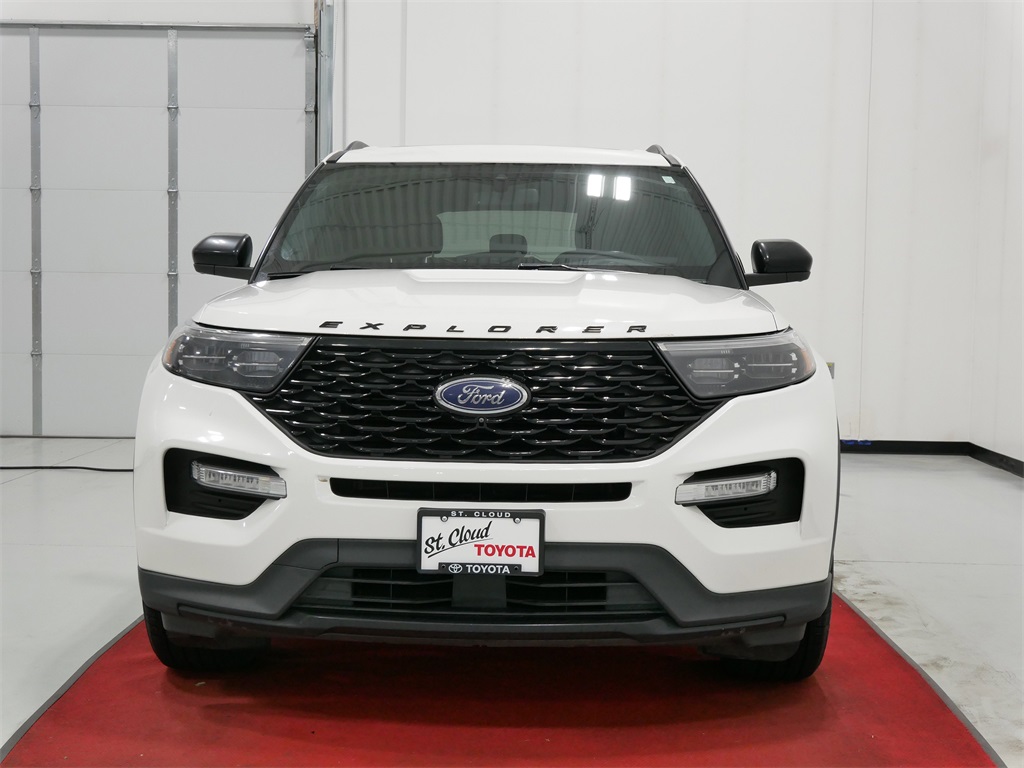 Used 2022 Ford Explorer ST-LINE with VIN 1FMSK8KH9NGB45133 for sale in Waite Park, Minnesota