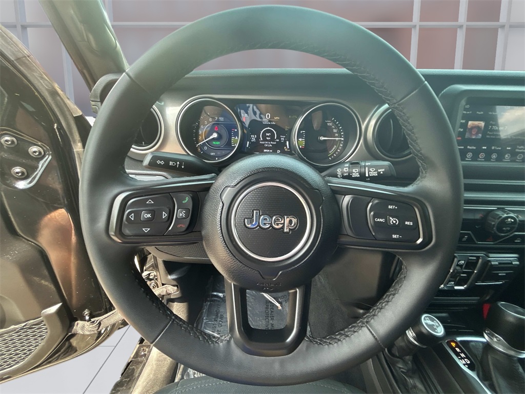 2023 Black Clearcoat Jeep Wrangler 4xe Willys 4xe 4X4 SUV