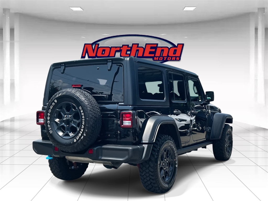 2023 Black Clearcoat Jeep Wrangler 4xe Willys 4xe 4X4 SUV