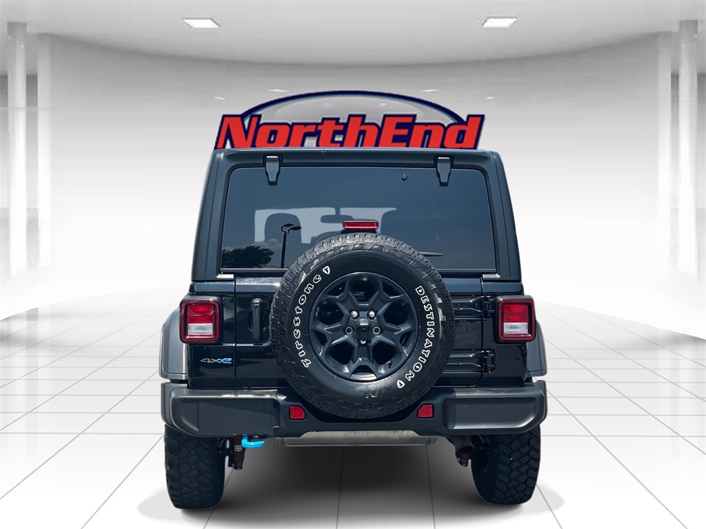2023 Black Clearcoat Jeep Wrangler 4xe Willys 4xe 4X4 SUV