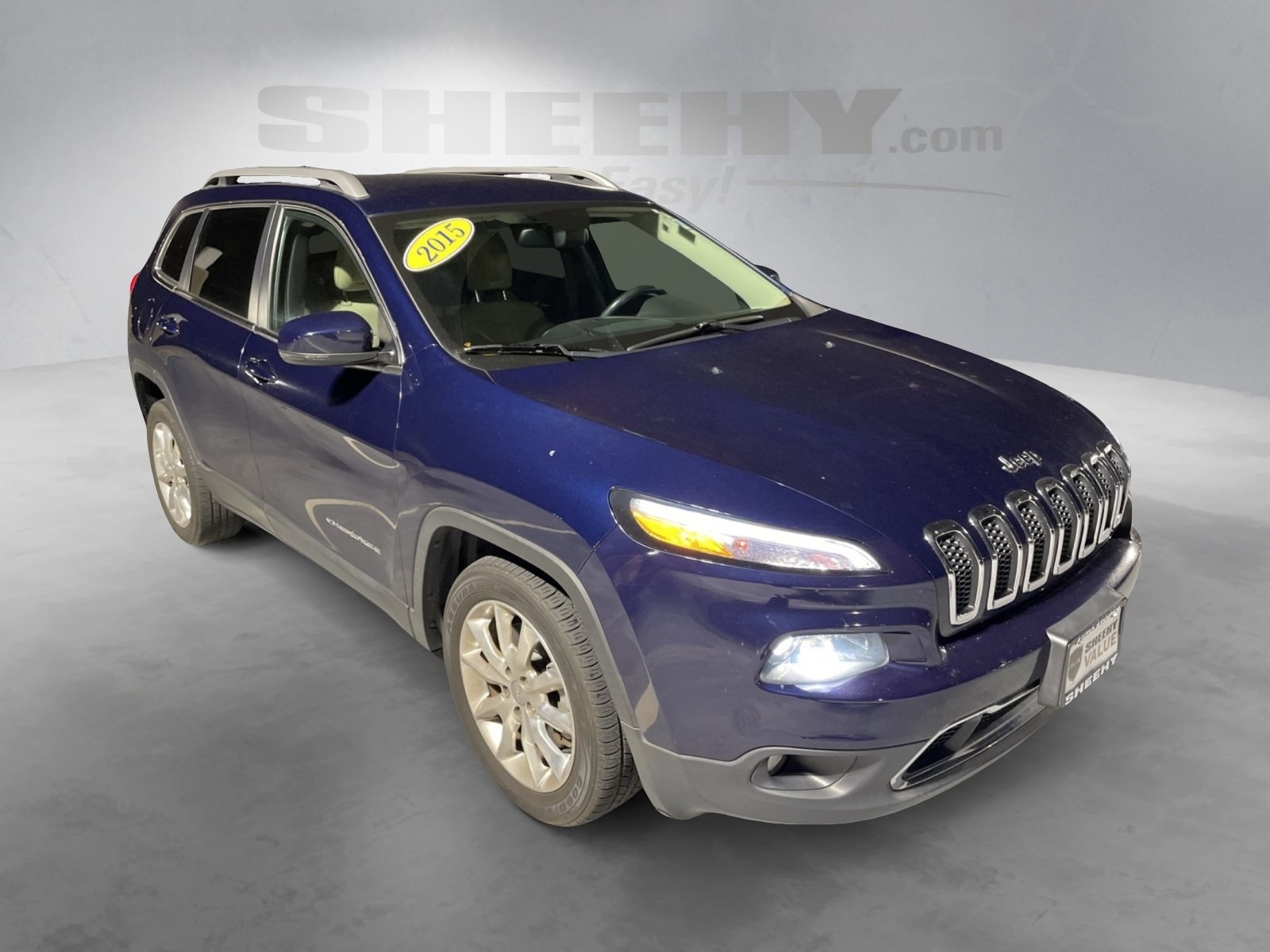 Used 2015 Jeep Cherokee Limited with VIN 1C4PJLDS3FW629282 for sale in Springfield, VA