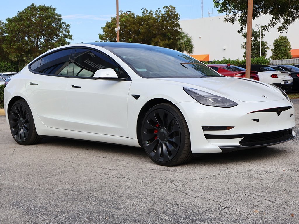 Used 2022 Tesla Model 3 Performance with VIN 5YJ3E1EC7NF154379 for sale in Cleveland, OH