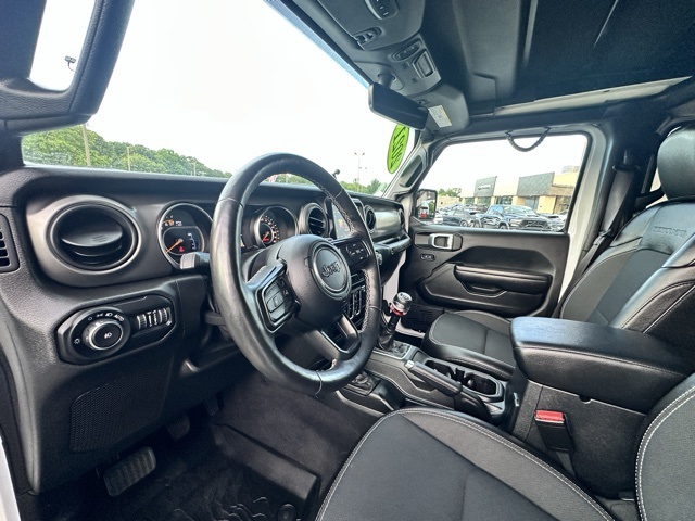 2021 Bright White Clearcoat Jeep Wrangler Unlimited Freedom Edition 4X4 SUV